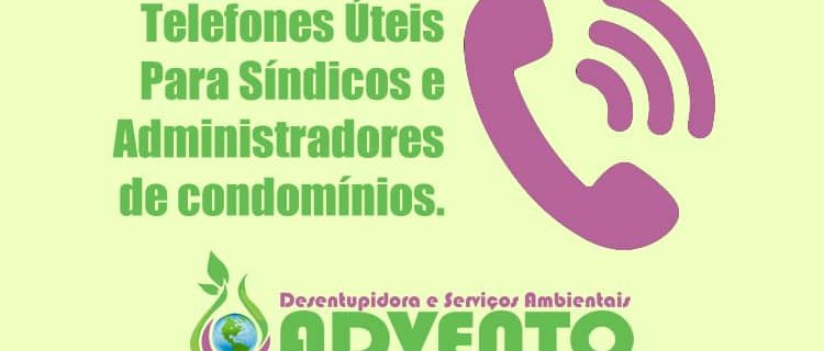 telefones úteis de porto alegre para síndicos e condomínios