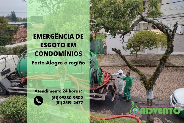 desentupidora emergencial 24h para condomínios em porto alegre e região orçamento grátis desentupimento de rede